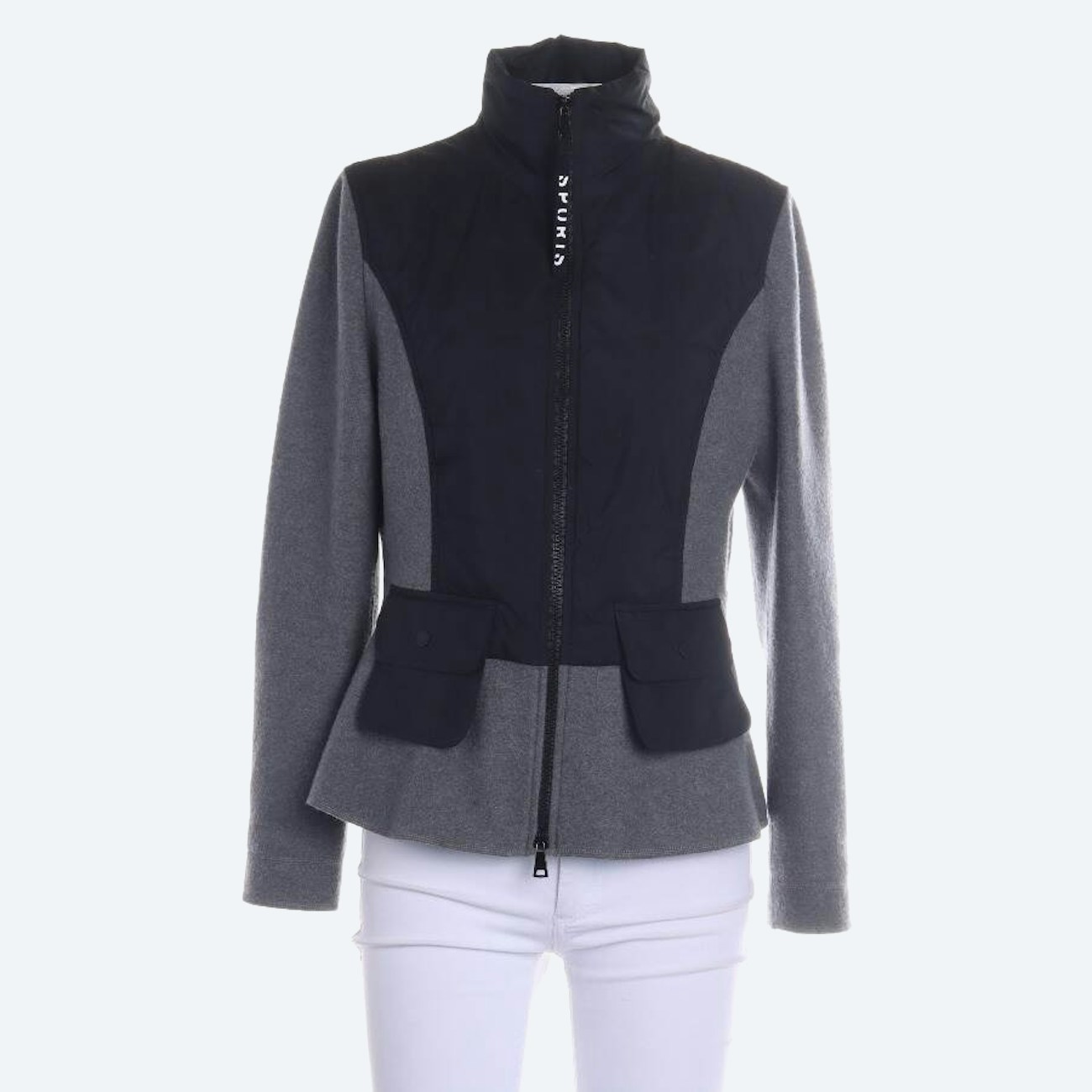 Image 1 of Wool Jacket 36 Gray in color Gray | Vite EnVogue