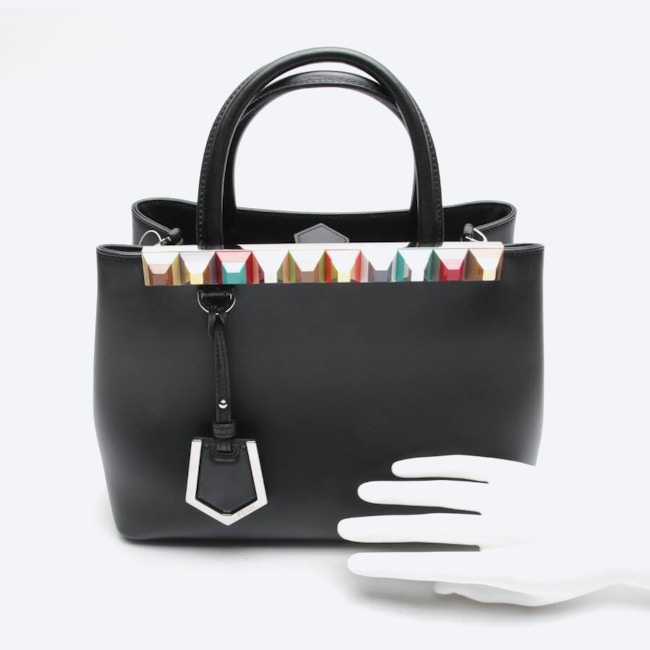 Image 4 of 2Jours medium Handbag Black in color Black | Vite EnVogue