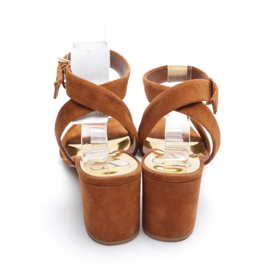 Image 3 of Rockstud Heeled Sandals EUR 40 Camel in color Brown | Vite EnVogue