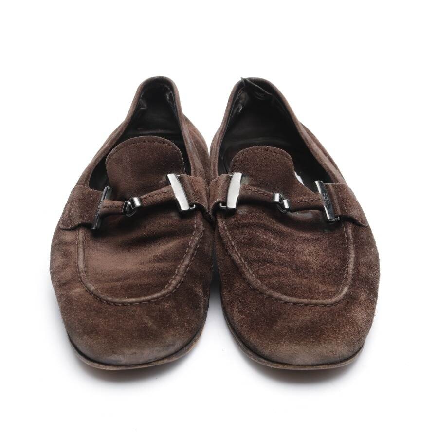 Image 2 of Loafers EUR 39.5 Dark Brown in color Brown | Vite EnVogue