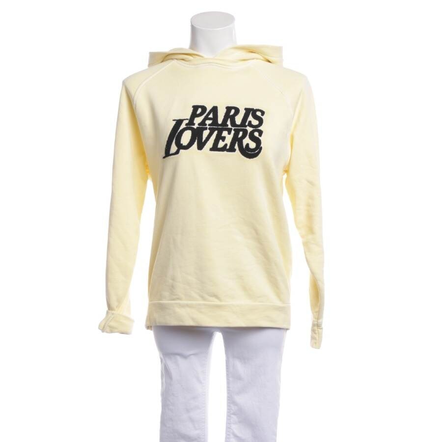 Image 1 of Hooded Sweatshirt 34 Yellow in color Yellow | Vite EnVogue