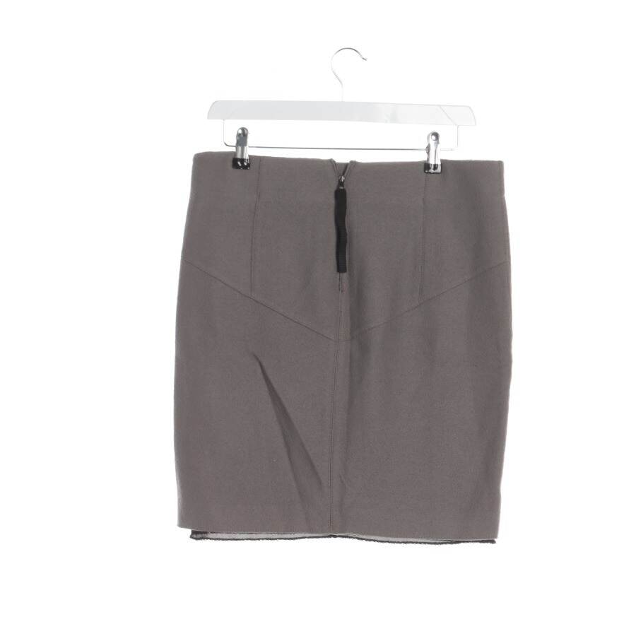 Image 2 of Wool Skirt 38 Gray in color Gray | Vite EnVogue