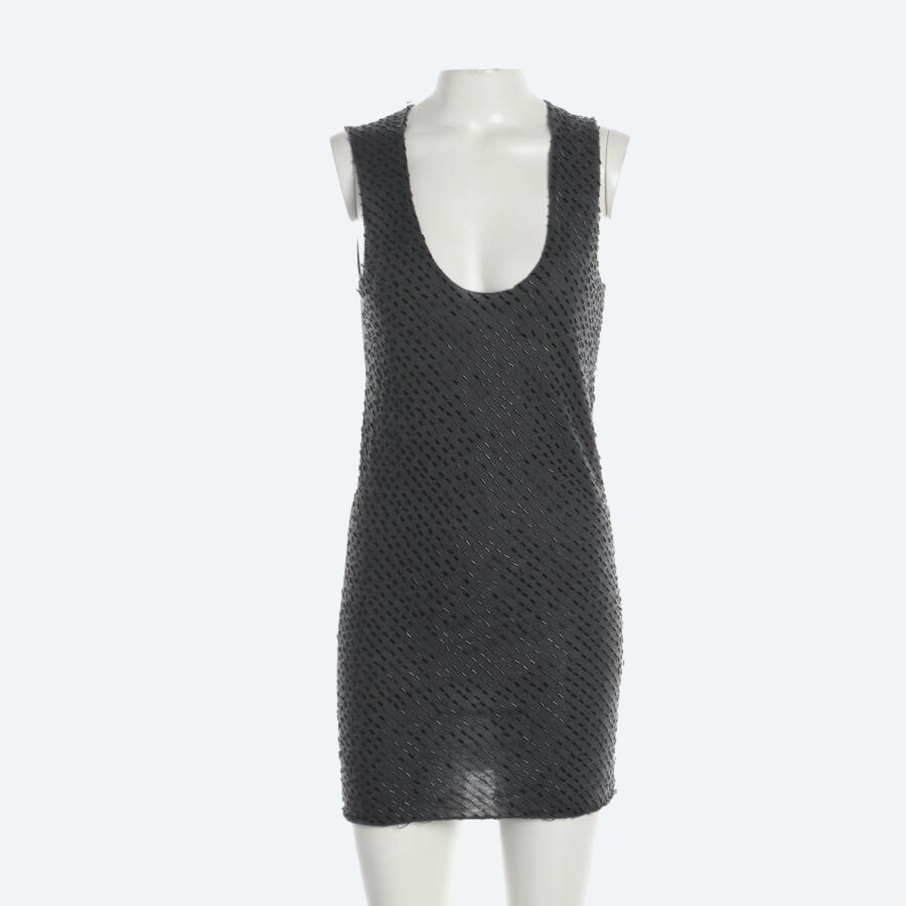 Image 1 of Cashmere Dress M Dark Gray in color Gray | Vite EnVogue