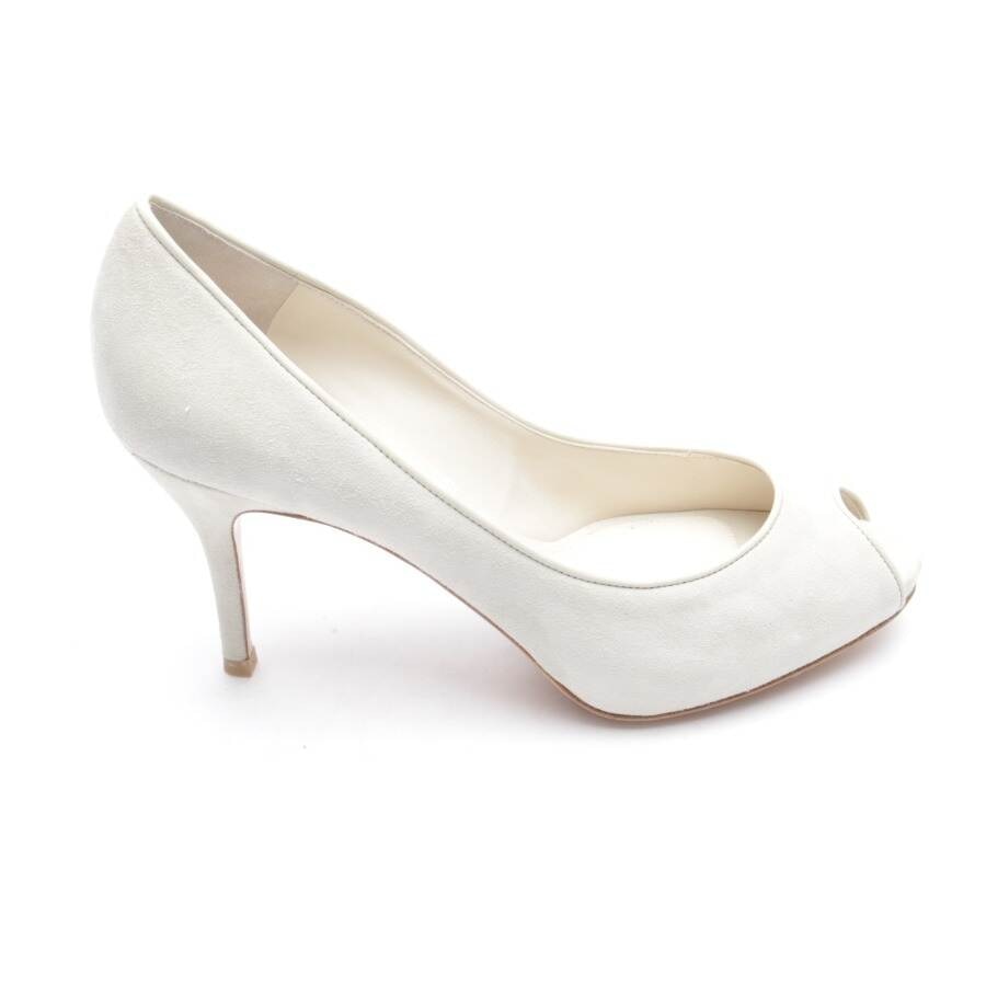 Image 1 of Peep Toes EUR 36.5 White in color White | Vite EnVogue