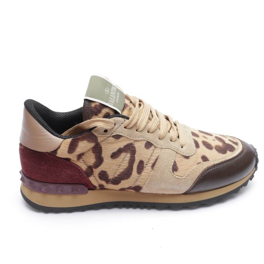 Image 1 of Rockstud Sneakers EUR 37 Light Brown in color Brown | Vite EnVogue