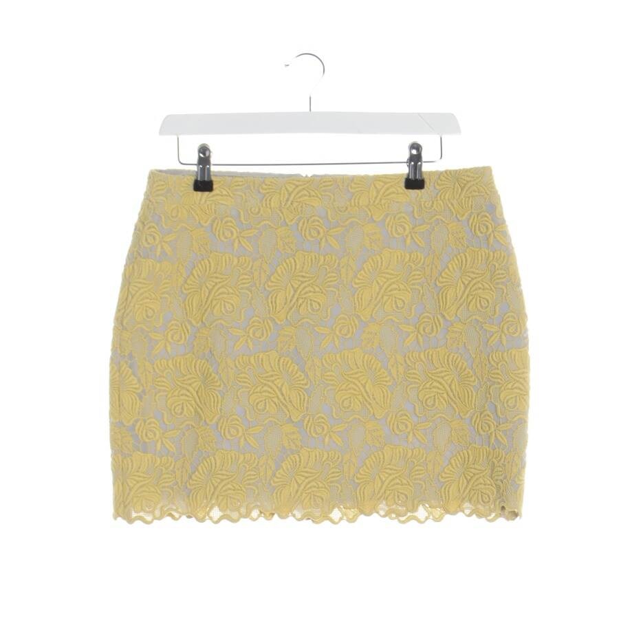 Image 1 of Mini Skirt 38 Yellow in color Yellow | Vite EnVogue