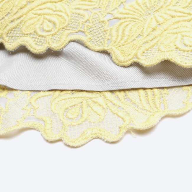 Image 3 of Mini Skirt 38 Yellow in color Yellow | Vite EnVogue