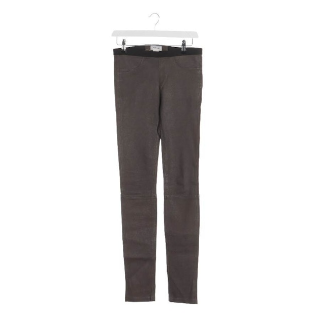 Image 1 of Leather Pants 34 Gray | Vite EnVogue