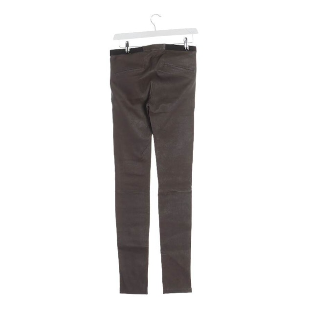 Leather Pants 34 Gray | Vite EnVogue