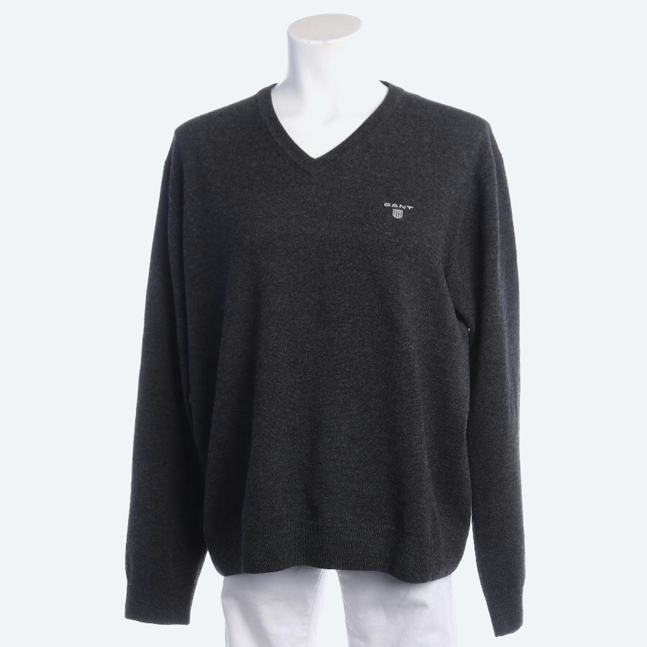 Image 1 of Wool Jumper XL Dark Gray in color Gray | Vite EnVogue