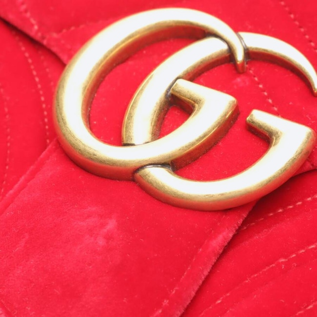 Image 7 of Marmont Shoulder Bag Red in color Red | Vite EnVogue