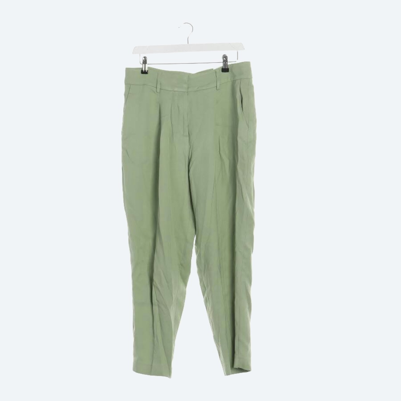 Image 1 of Trousers 40 Light Green in color Green | Vite EnVogue
