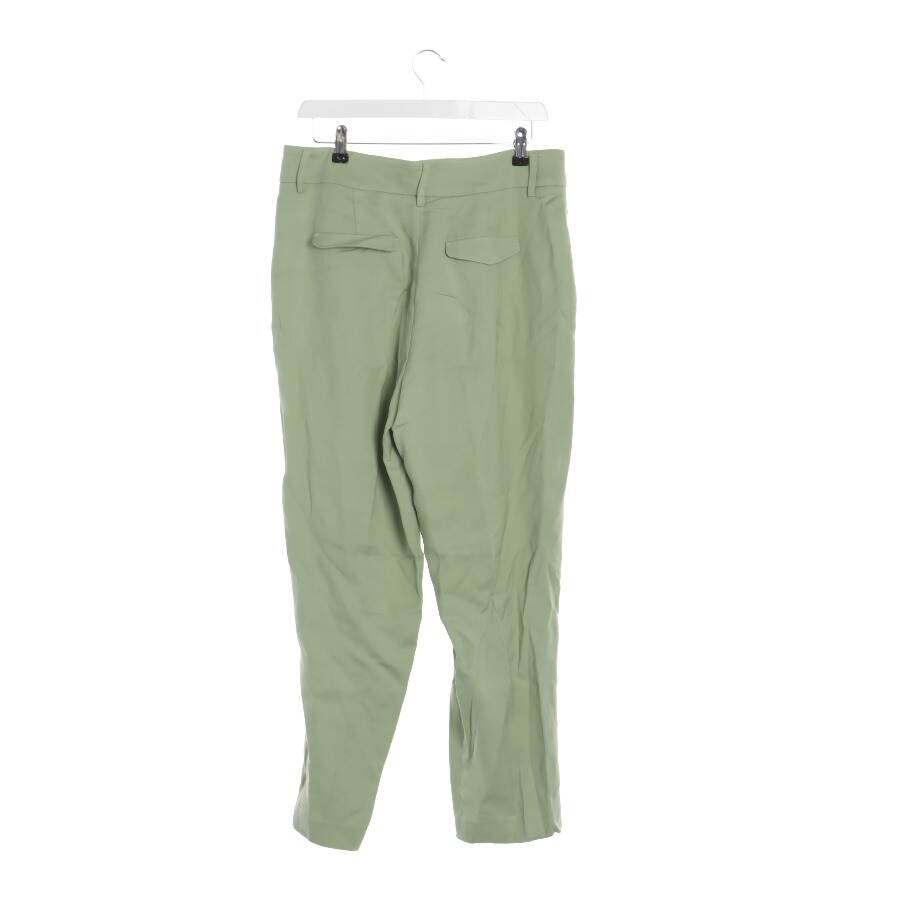 Image 2 of Trousers 40 Light Green in color Green | Vite EnVogue