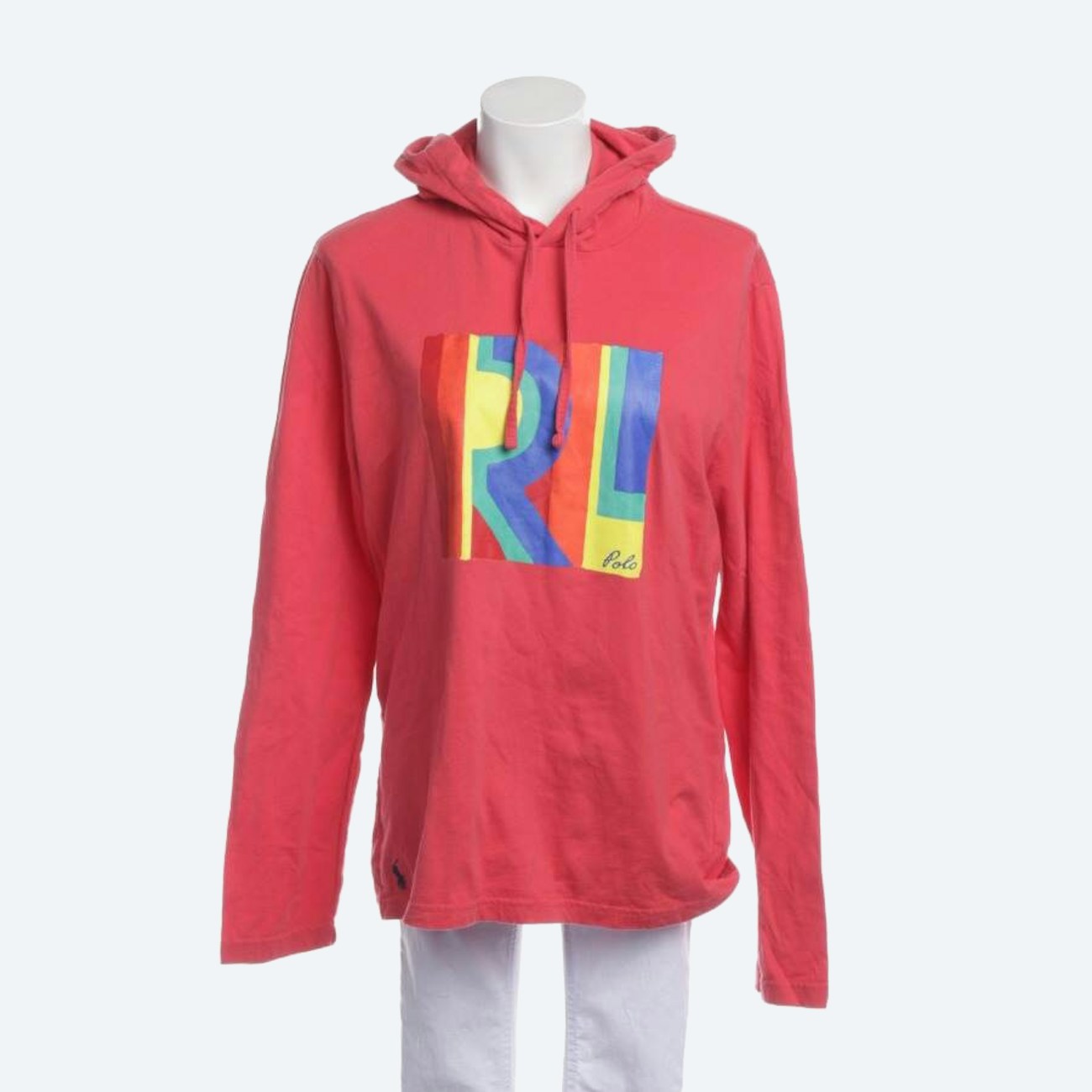 Image 1 of Hooded Sweatshirt M Multicolored in color Multicolored | Vite EnVogue
