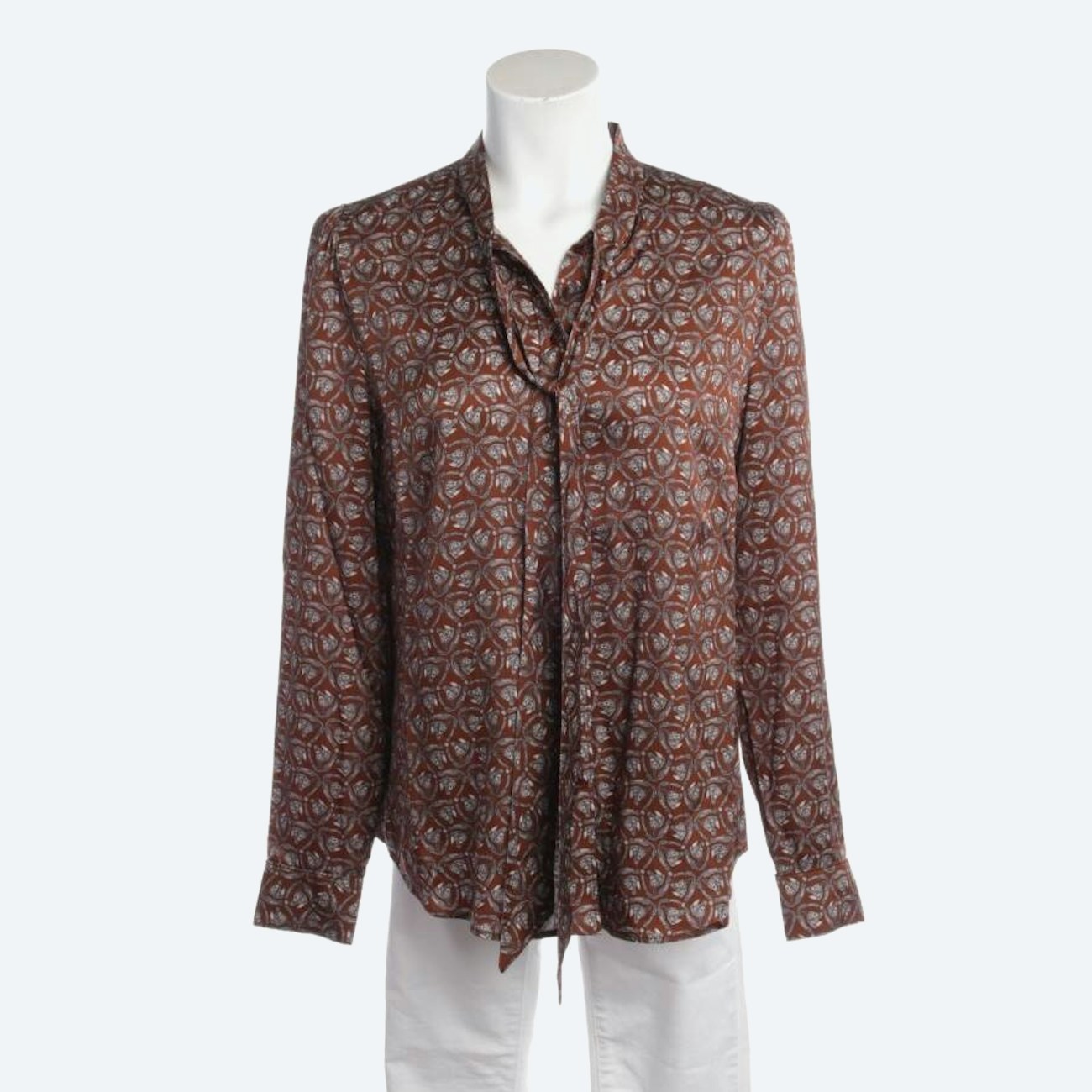 Image 1 of Shirt M Brown in color Brown | Vite EnVogue