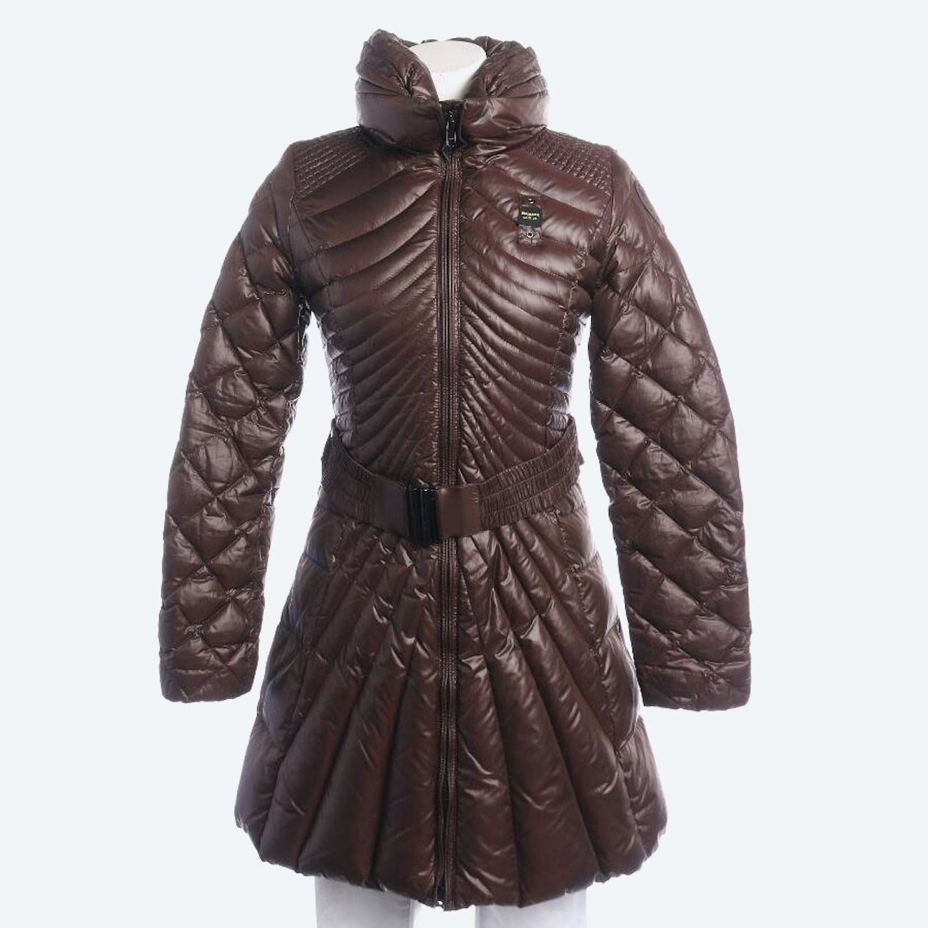 Image 1 of Winter Coat M Dark Brown in color Brown | Vite EnVogue