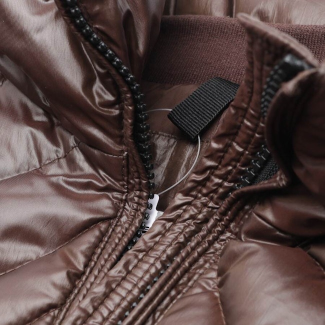 Image 3 of Winter Coat M Dark Brown in color Brown | Vite EnVogue