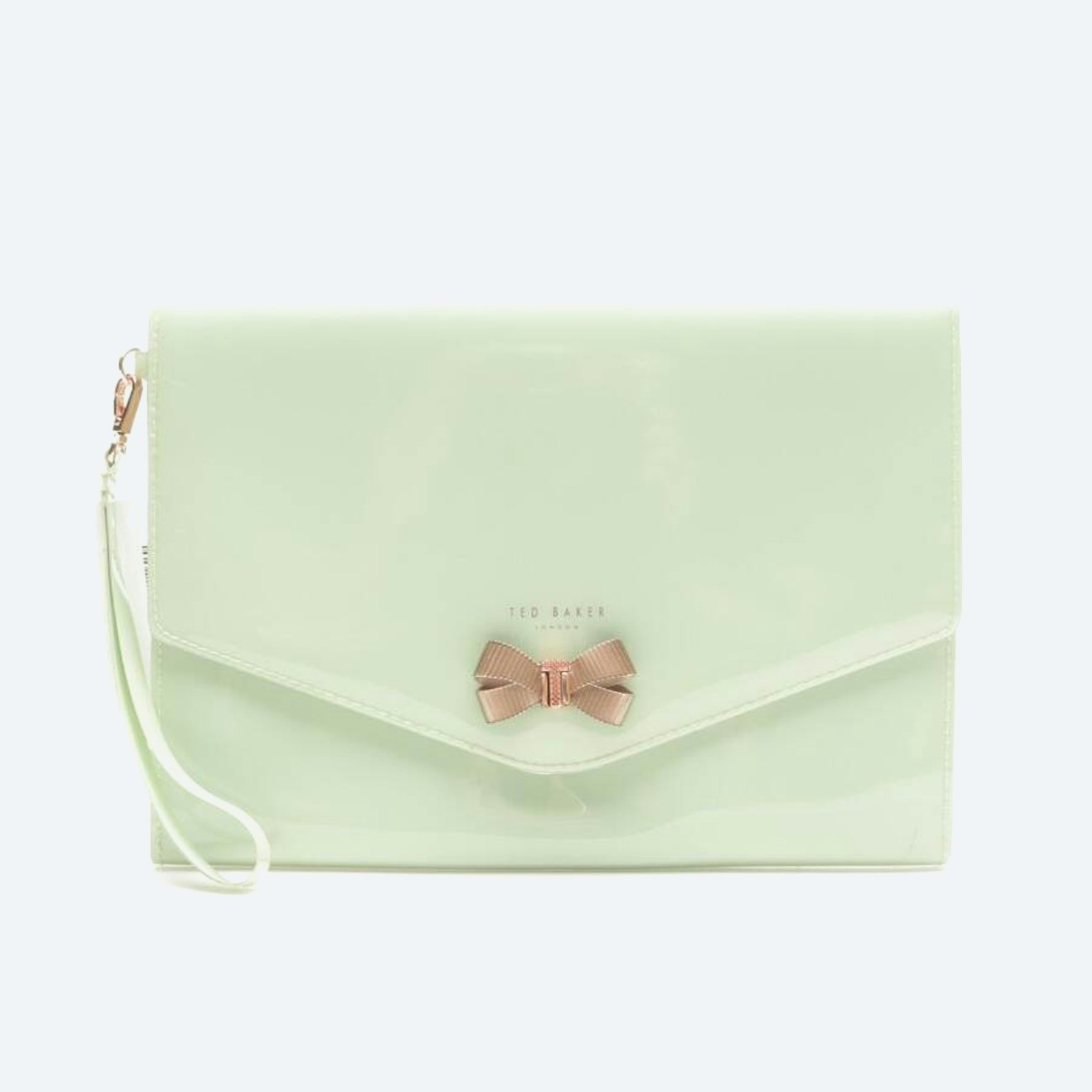 Image 1 of Clutch Light Green in color Green | Vite EnVogue