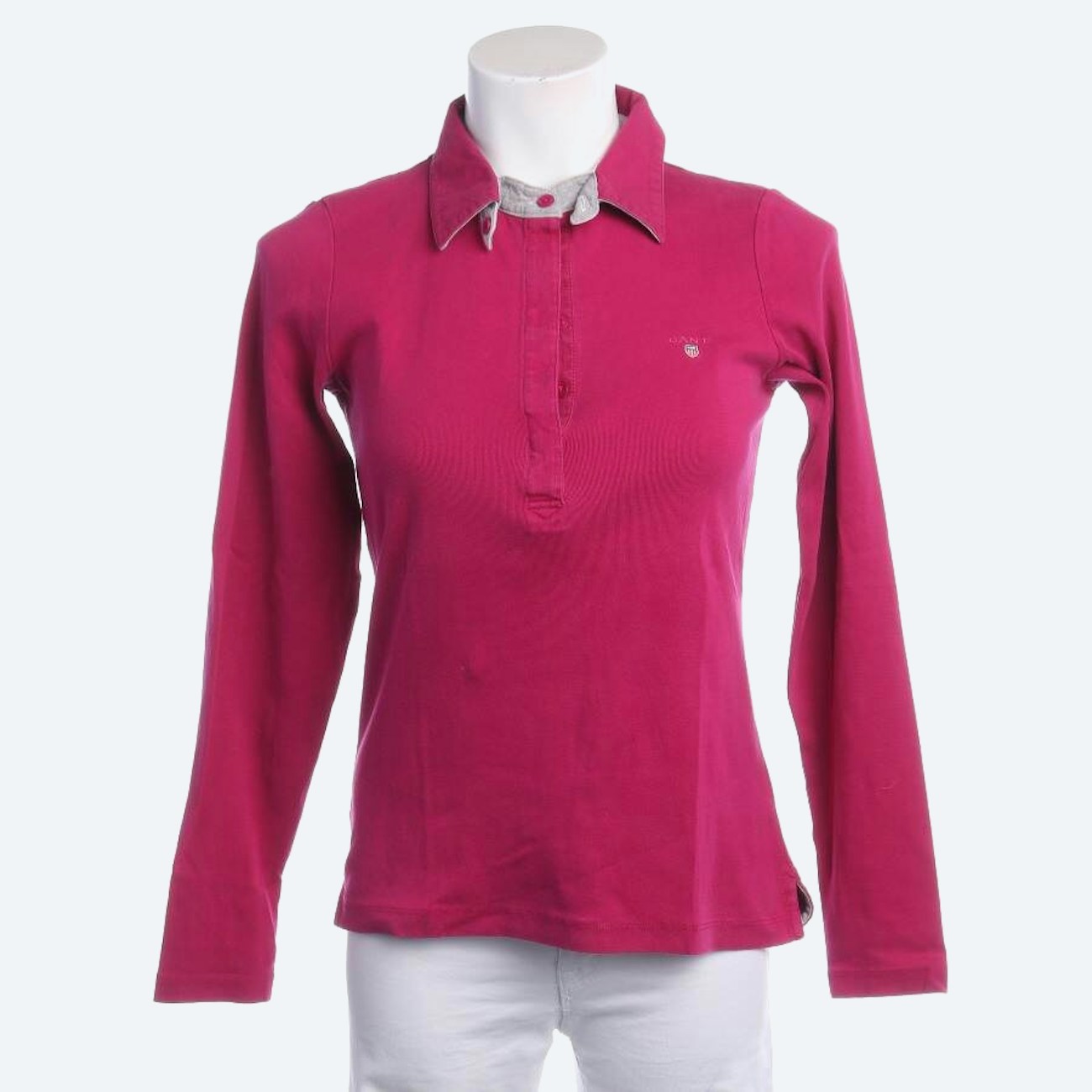 Image 1 of Polo Shirt S Neon Pink in color Neon | Vite EnVogue