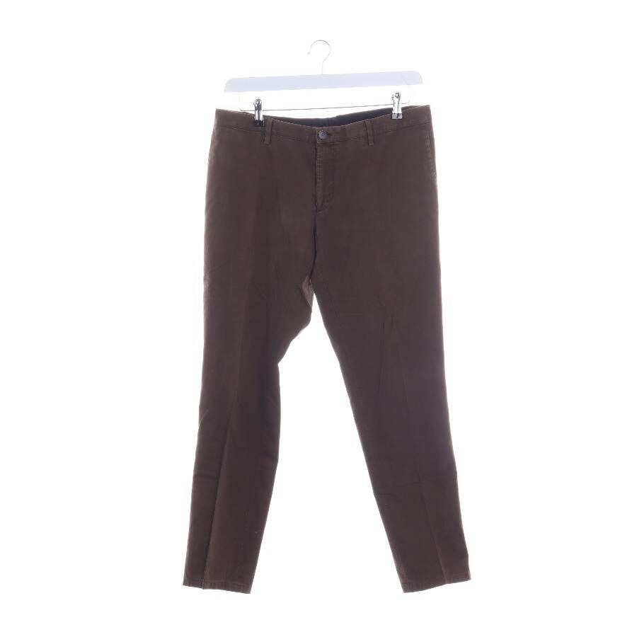 Image 1 of Trousers 52 Dark Brown in color Brown | Vite EnVogue