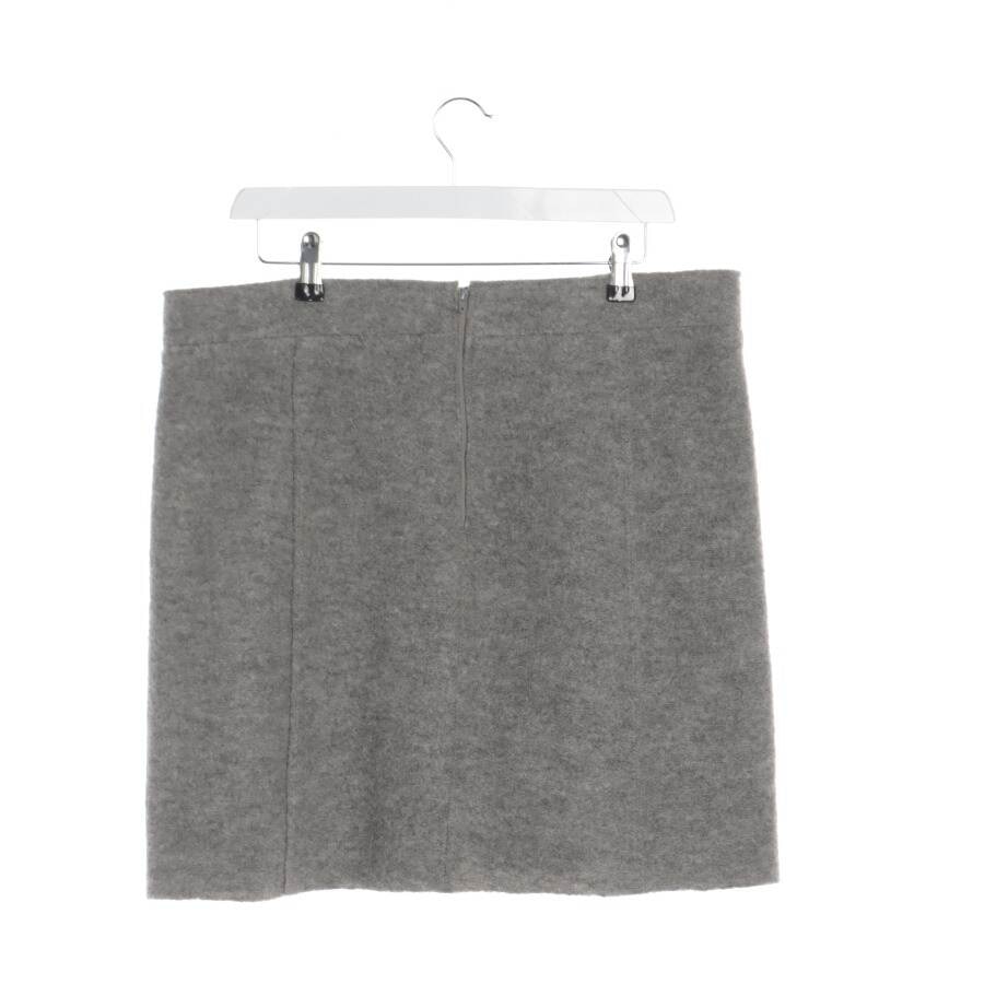 Image 2 of Wool Skirt 40 Light Gray in color Gray | Vite EnVogue
