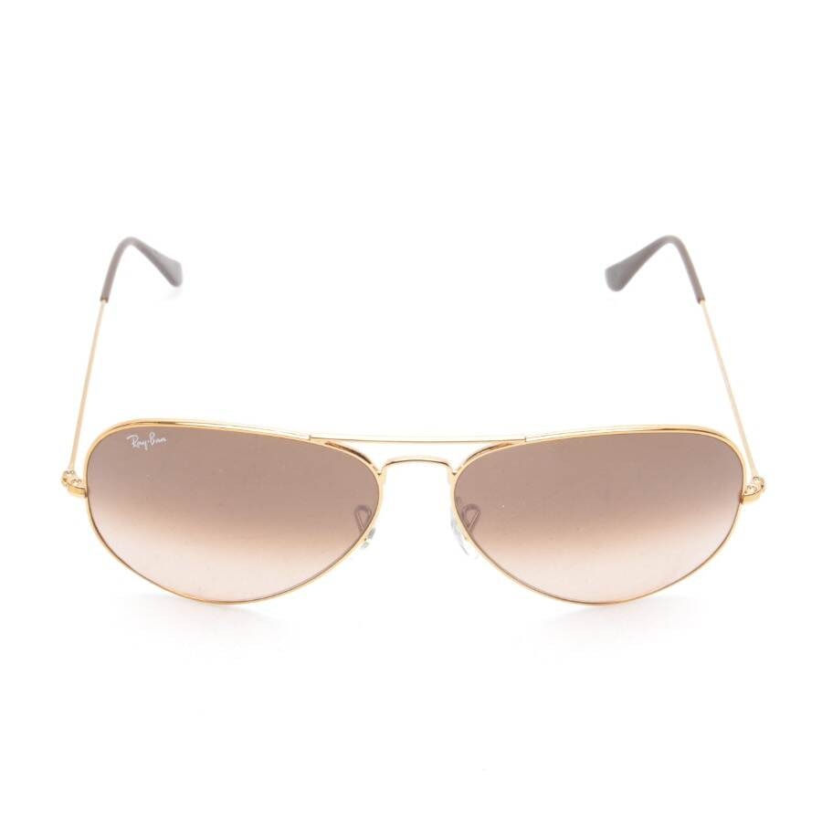 Image 1 of Aviator Sunglasses Gold in color Metallic | Vite EnVogue
