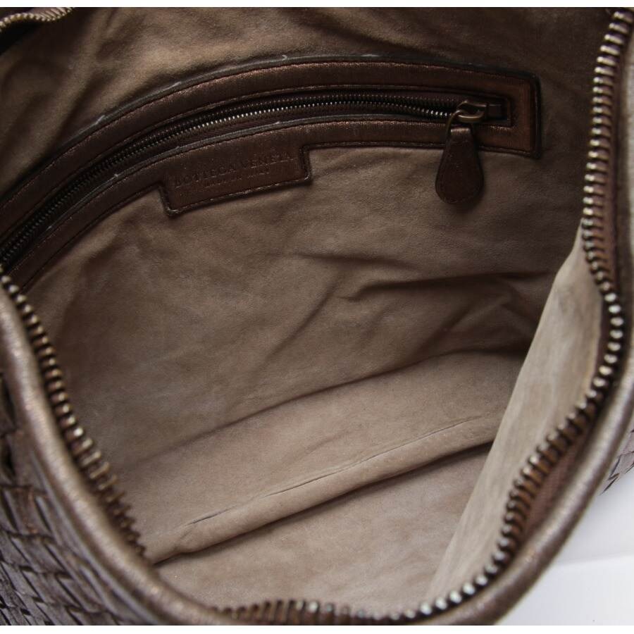 Image 5 of Intrecciato Nappa Hobo Handbag Brown in color Brown | Vite EnVogue