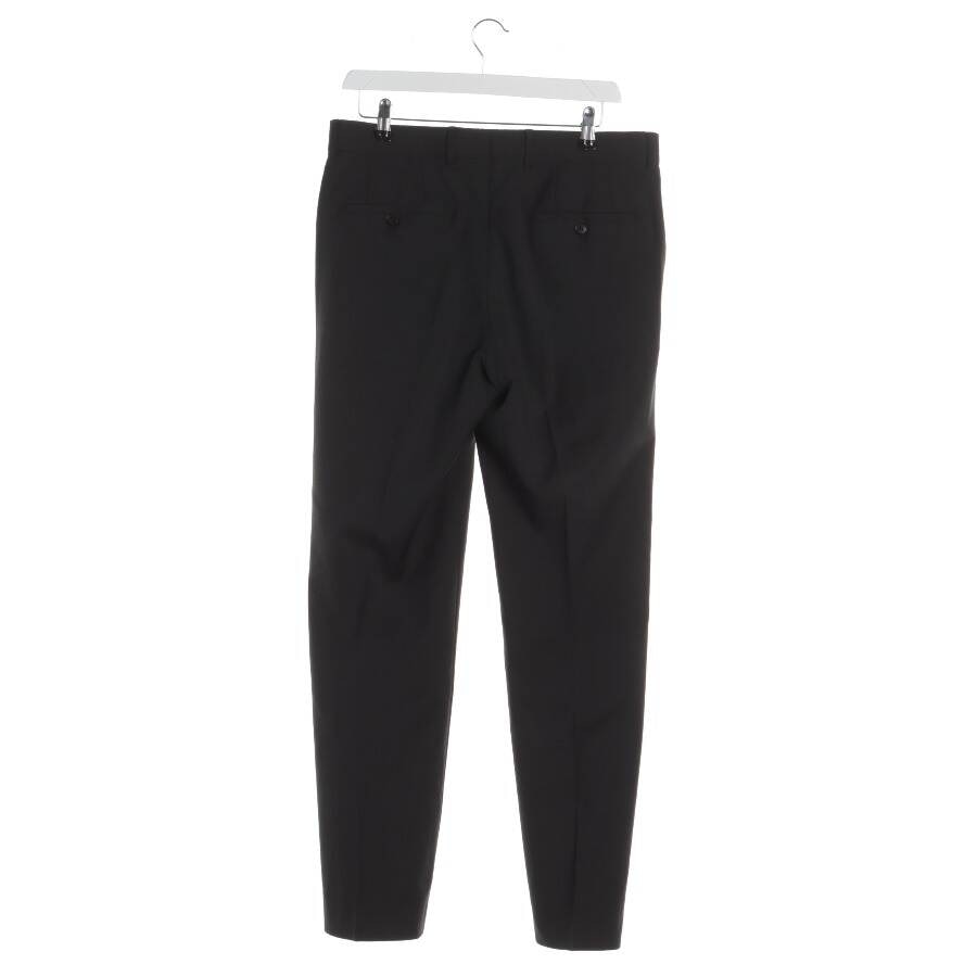 Image 2 of Wool Pants 48 Black in color Black | Vite EnVogue