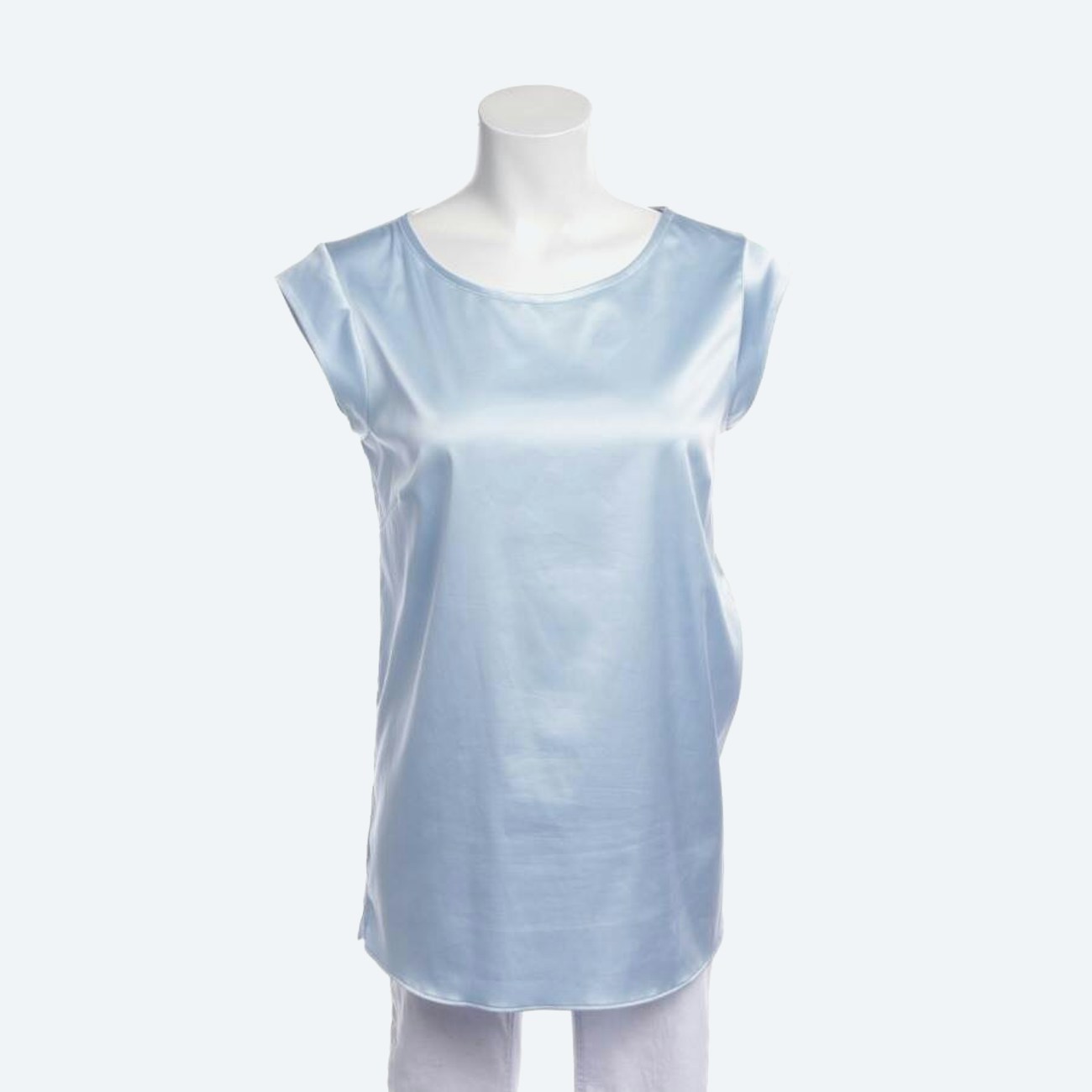Image 1 of Shirt Blouse S Light Blue in color Blue | Vite EnVogue