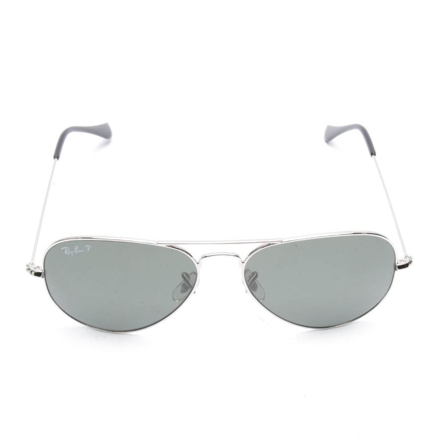 Image 1 of Aviator Sunglasses Silver in color Metallic | Vite EnVogue
