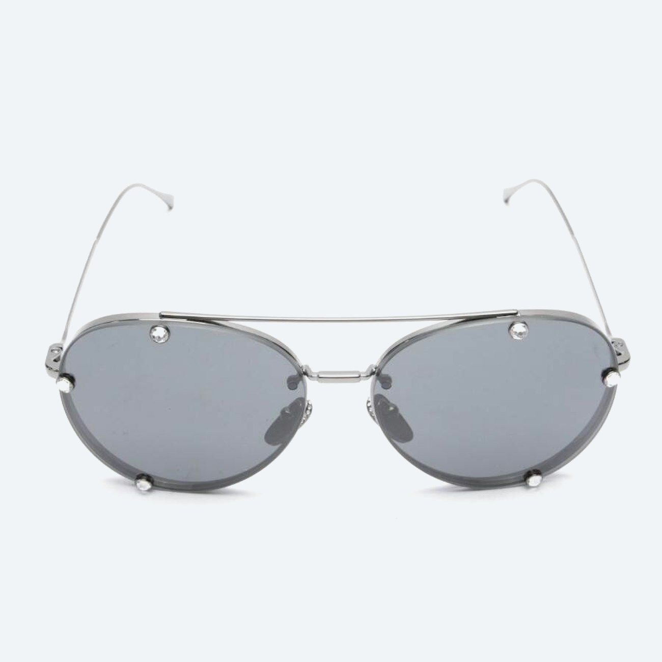 Image 1 of VA2045 Sunglasses Dark Gray in color Gray | Vite EnVogue