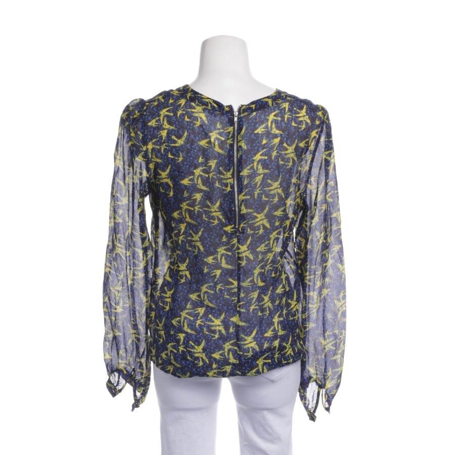 Image 2 of Silk Blouse S Navy in color Blue | Vite EnVogue