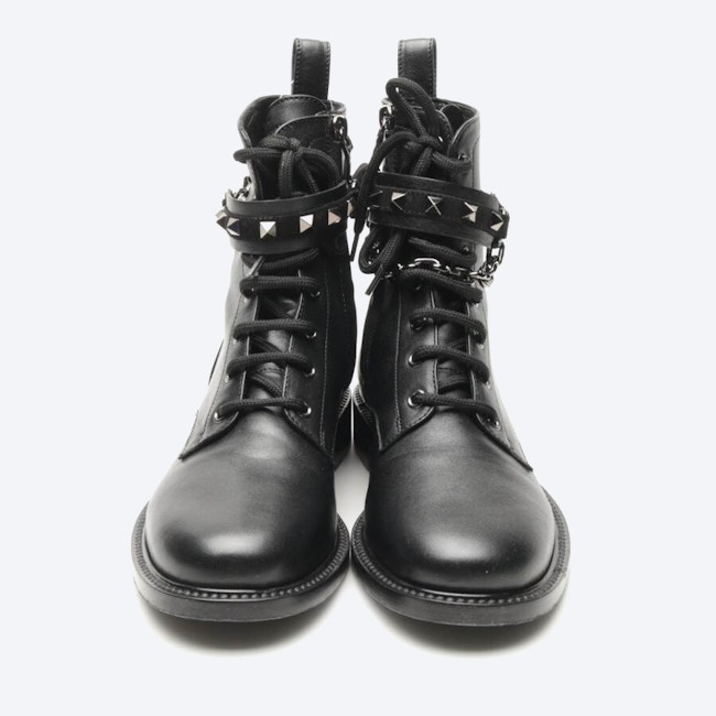 Image 2 of Rockstud Ankle Boots EUR38 Black in color Black | Vite EnVogue