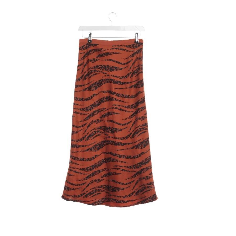 Image 2 of Silk Skirt S Copper in color Metallic | Vite EnVogue