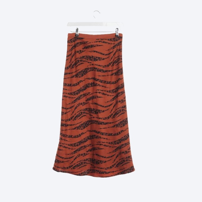 Image 2 of Silk Skirt S Copper in color Metallic | Vite EnVogue
