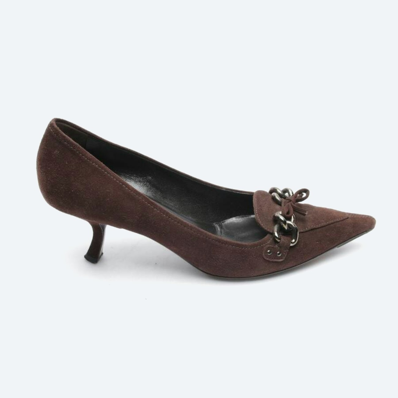 Image 1 of High Heels EUR 39.5 Dark Brown in color Brown | Vite EnVogue