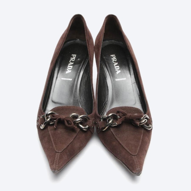 Image 2 of High Heels EUR 39.5 Dark Brown in color Brown | Vite EnVogue