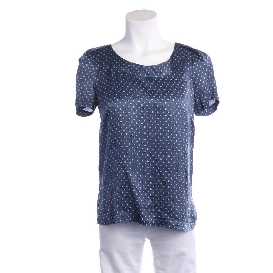 Image 1 of Silk Shirt 34 Navy in color Blue | Vite EnVogue