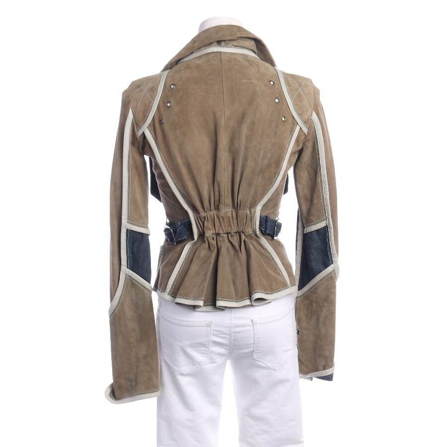 Image 2 of LeatherJacket XS Beige in color White | Vite EnVogue
