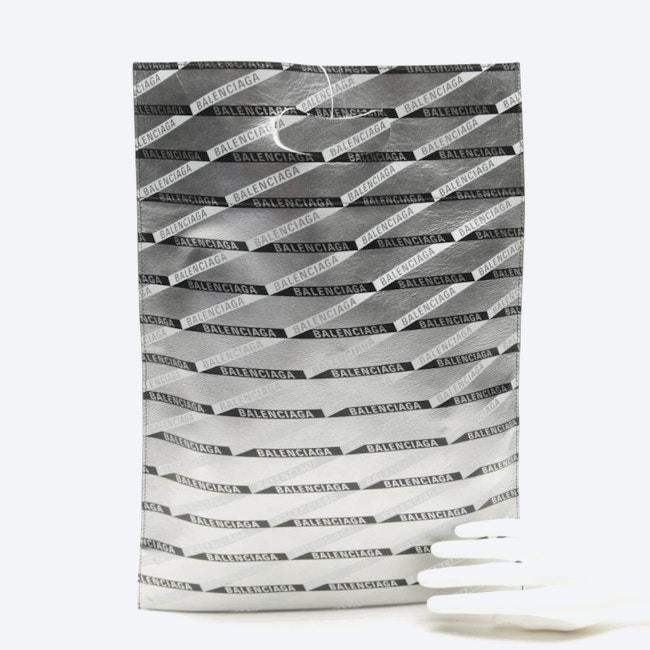 Image 4 of Losange Monogram Plastic Tote Handbag Metallic in color Metallic | Vite EnVogue