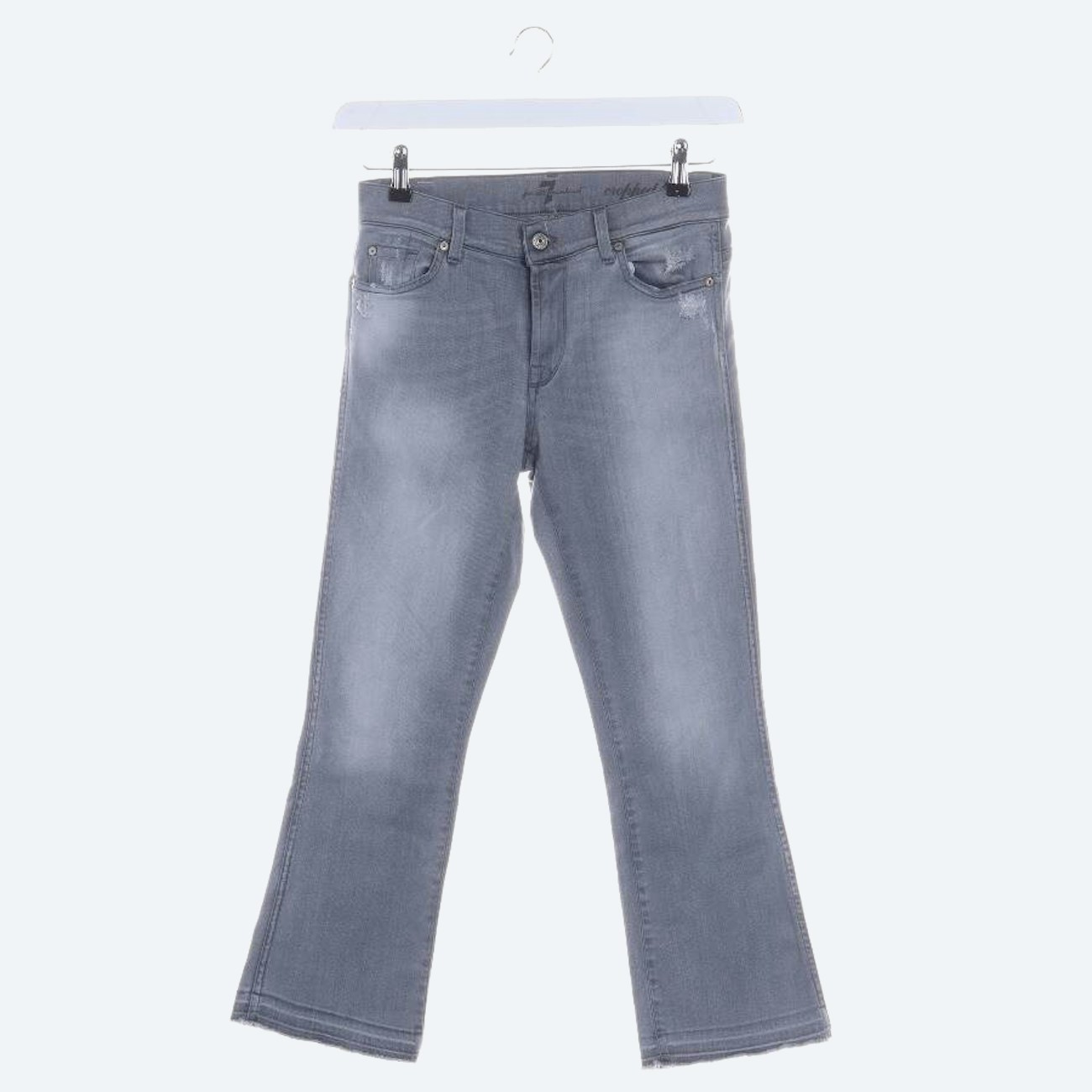 Image 1 of Jeans Flared W26 Gray in color Gray | Vite EnVogue