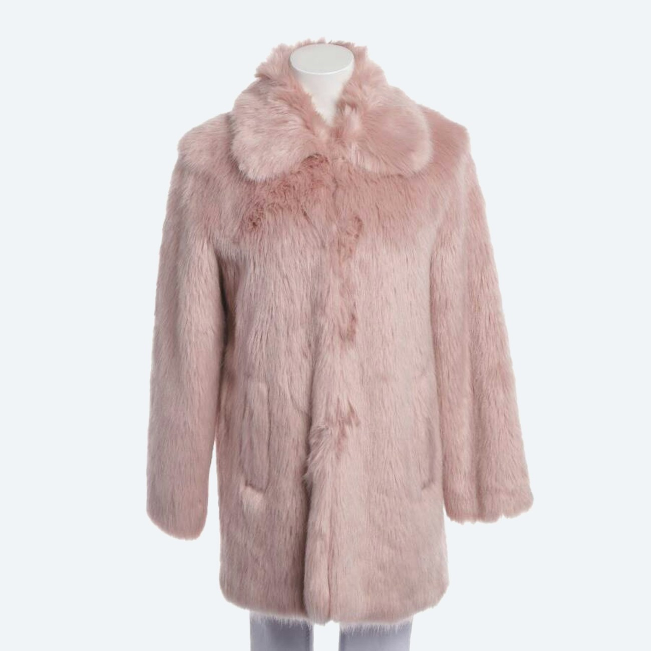 Image 1 of Winter Coat 34 Light Pink in color Pink | Vite EnVogue