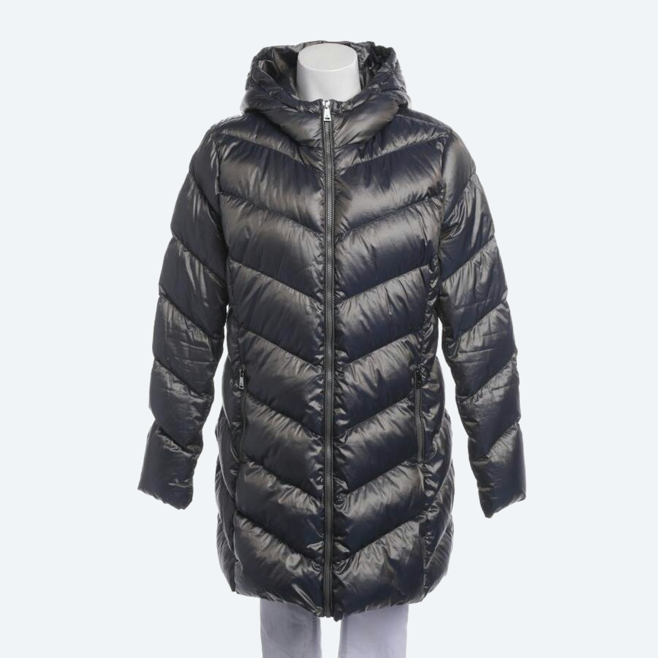 Image 1 of Winter Coat XL Dark Gray in color Gray | Vite EnVogue