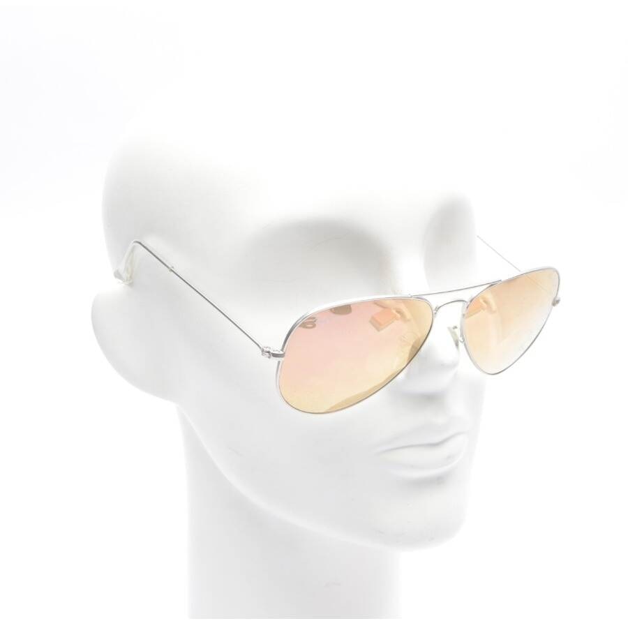 Image 2 of Aviator Sunglasses Silver in color Metallic | Vite EnVogue