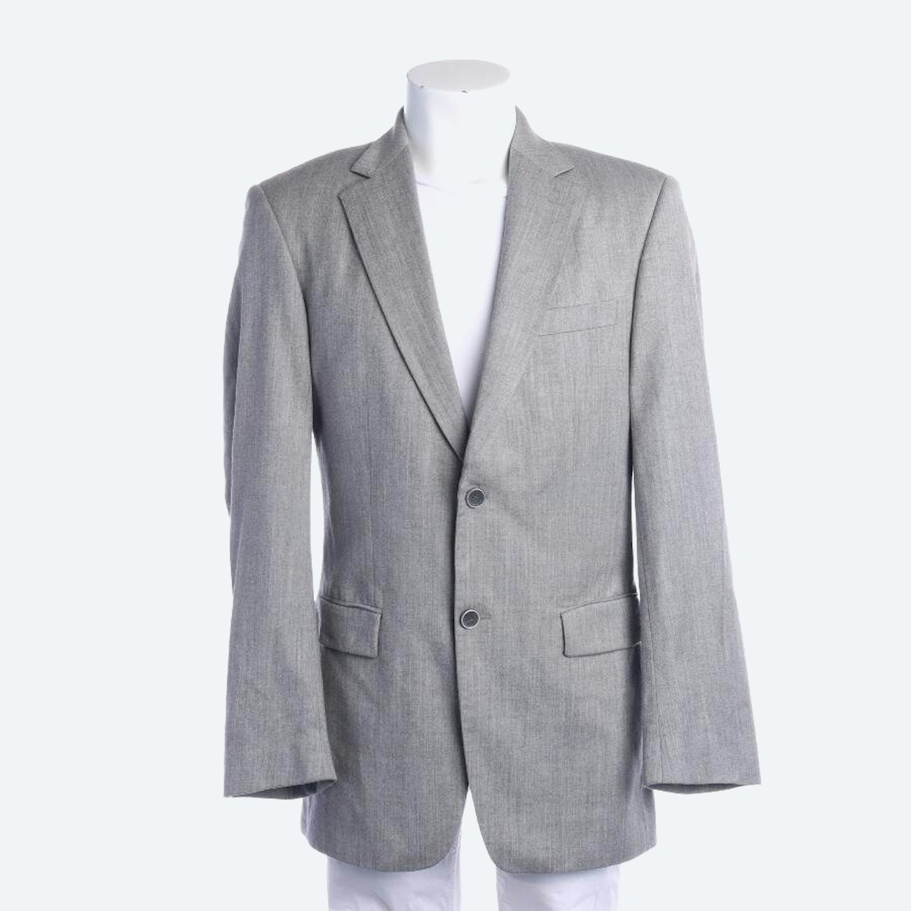 Image 1 of Wool Blazer 94 Light Gray in color Gray | Vite EnVogue