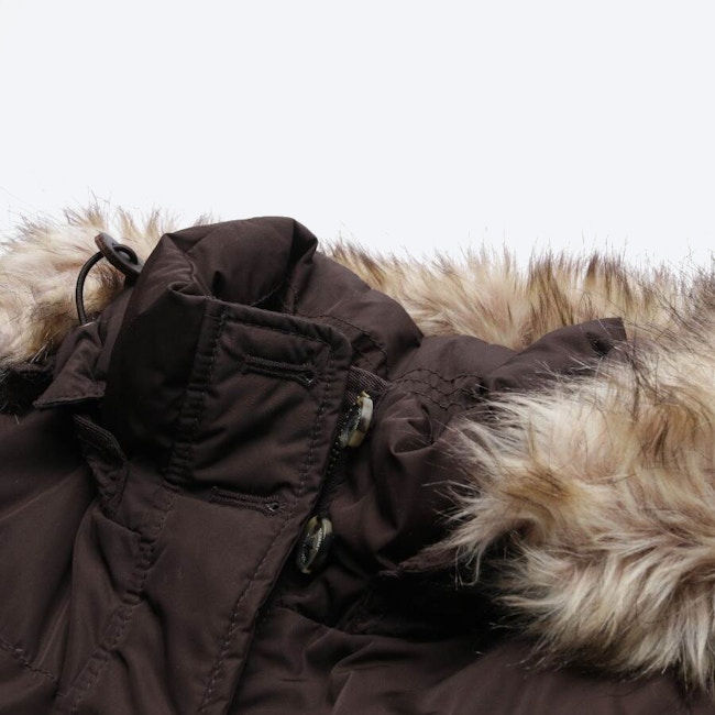 Image 3 of Winter Coat L Dark Brown in color Brown | Vite EnVogue