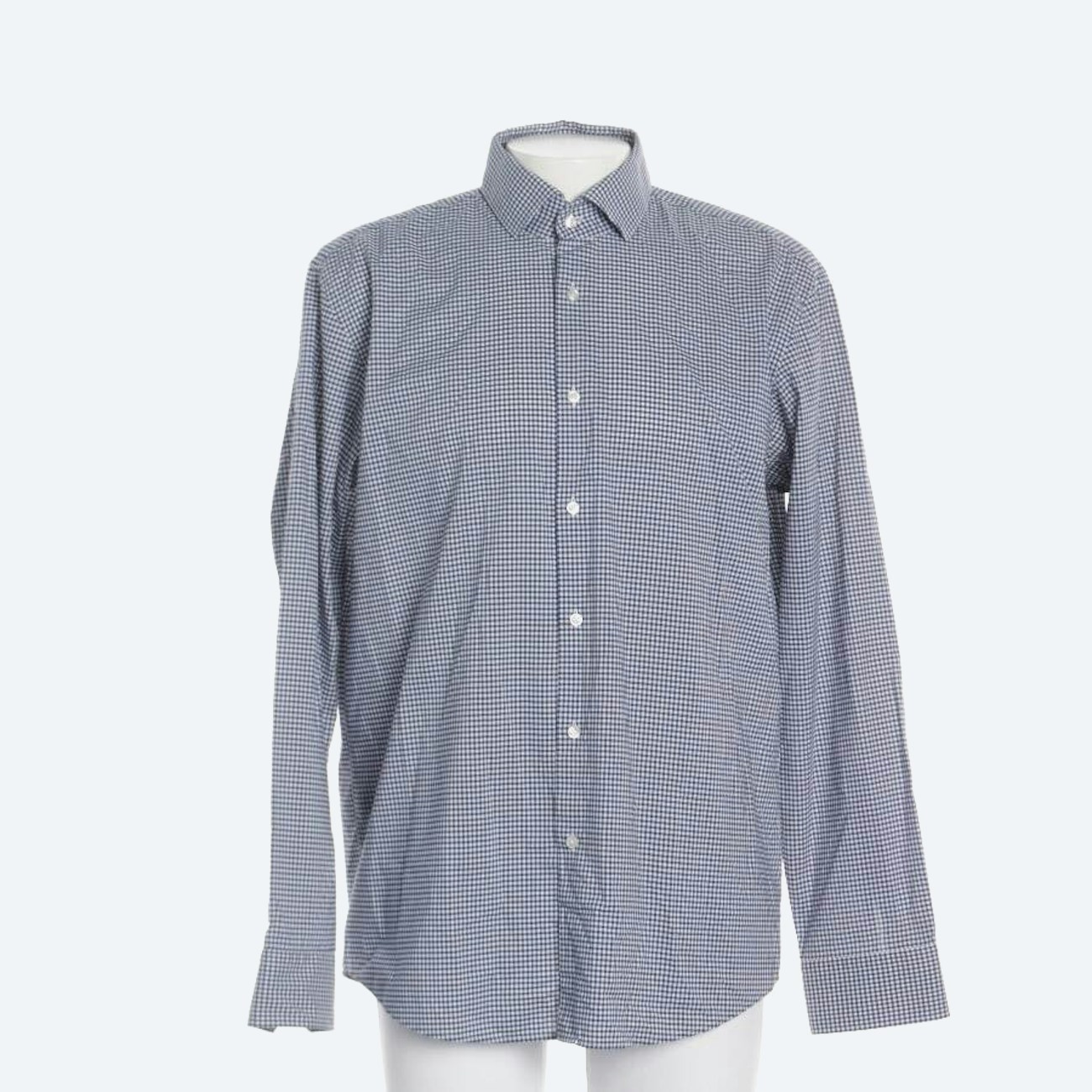 Image 1 of Casual Shirt 43 Navy in color Blue | Vite EnVogue