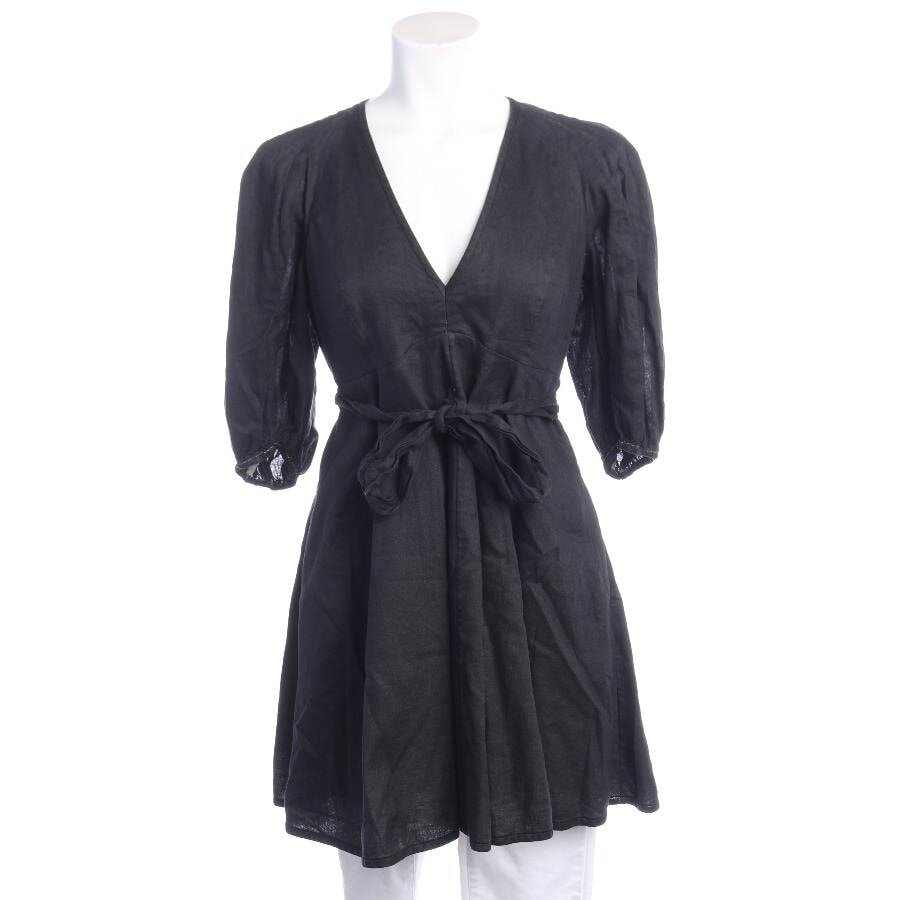 Image 1 of Linen Dress 38 Black in color Black | Vite EnVogue