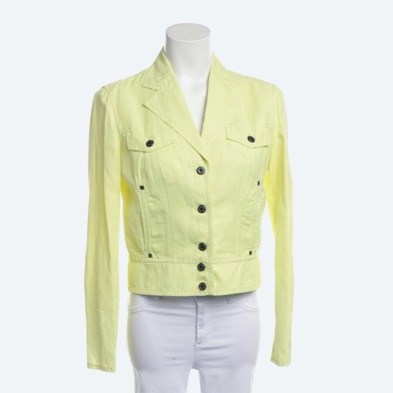 Image 1 of Summer Jacket 38 Yellow in color Yellow | Vite EnVogue