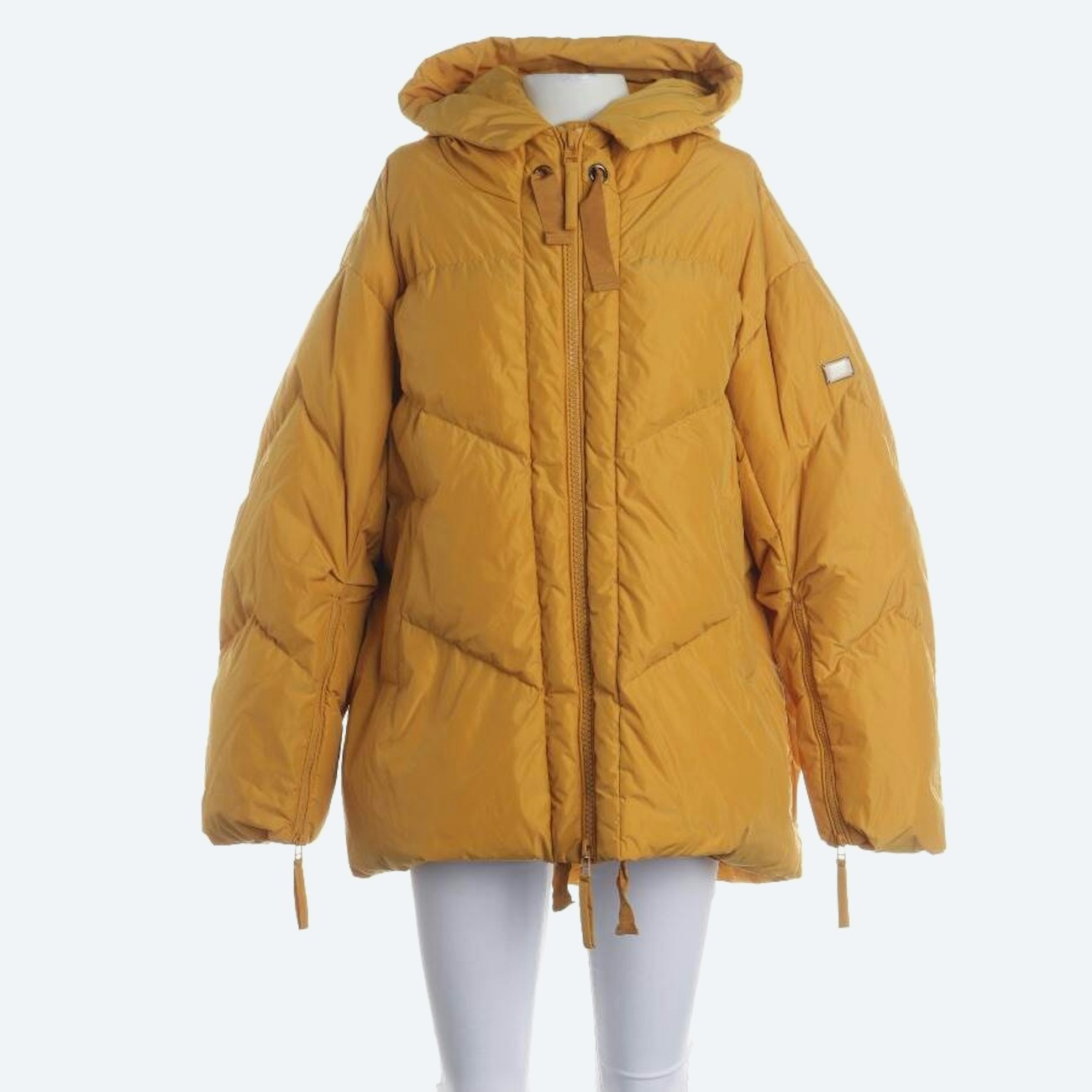Image 1 of Winter Jacket 42 Mustard Yellow in color Yellow | Vite EnVogue